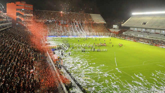 La nueva cara de la platea Erico en la cancha de Independiente